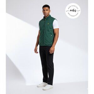 Clubhouse Collection Master’s Golf Tournament‎ Zip Up Vest Green Men L